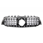 Εμπρόσθια μάσκα Panamericana AMG look για Mercedes-Benz Α-Class (W177) Χρώμιο/ Μαύρο Εμπρόσθια μάσκα Panamericana AMG look για Mercedes-Benz Α-Class (W177) Χρώμιο/ Μαύρο